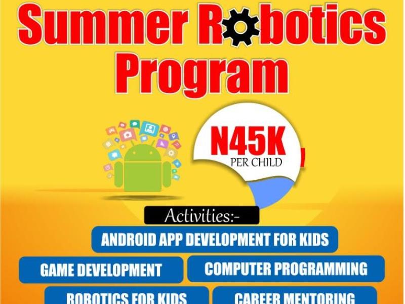 Summer Robotics Program Photo
