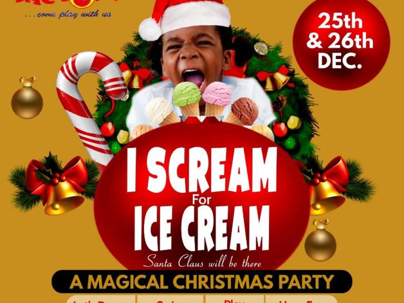 I Scream for Ice Cream - A magical Christmas party Photo