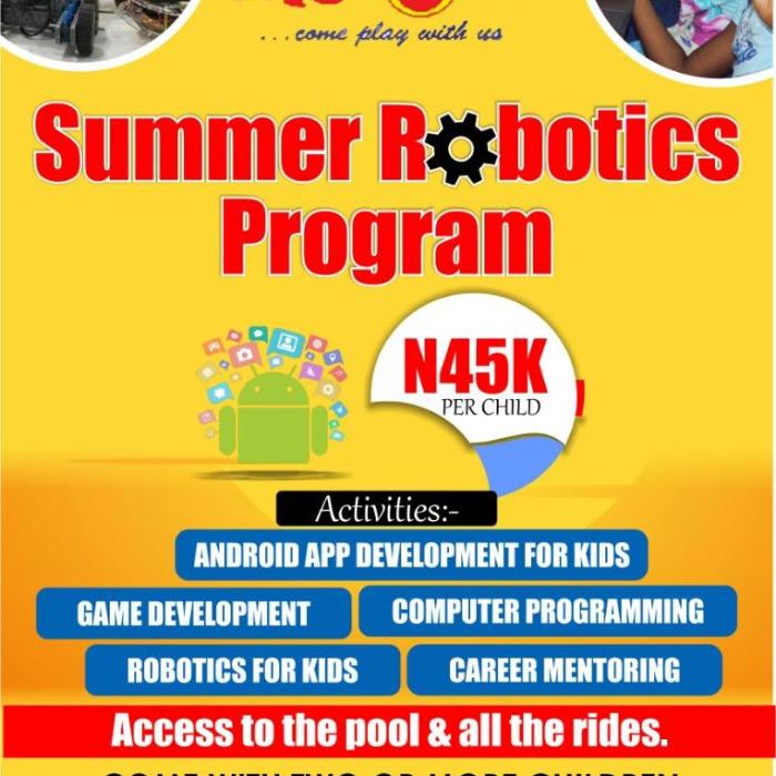 Summer Robotics Program Photo