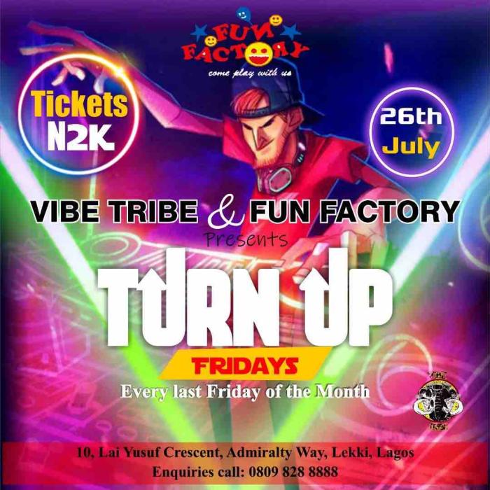 Turn up Fridays Photo